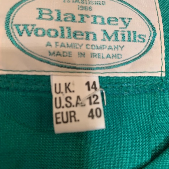 Blarney Woolen Mills Linen Blouse🍀🍀🍀🍀 - Picture 4 of 6